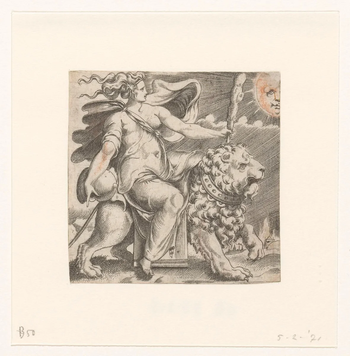 Kracht by Unknown, print, 1533-1567