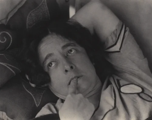 Ida O'Keeffe by Alfred Stieglitz, photograph, 1924