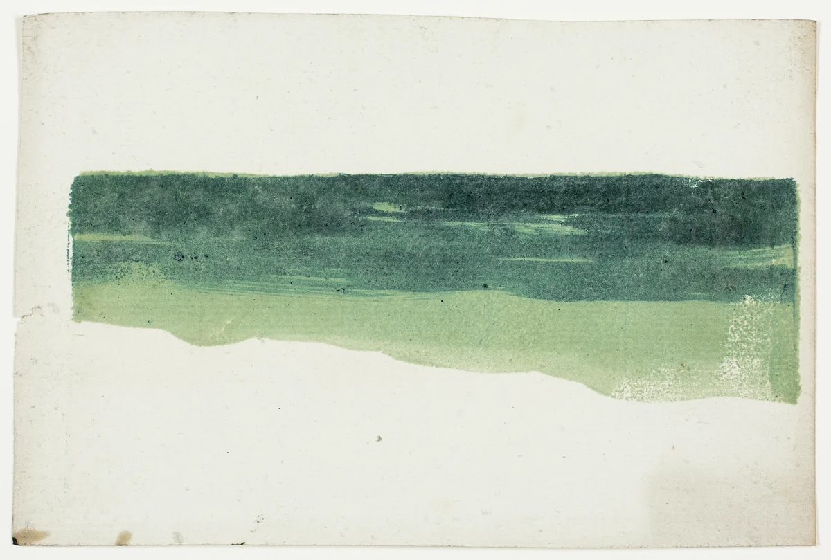 The Sea at Bognor by Theodore Roussel, print, 1895