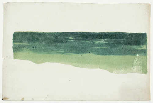 The Sea at Bognor by Theodore Roussel, print, 1895