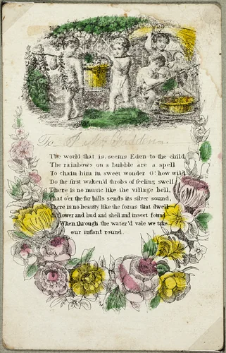The World That Is (valentine) by Unknown Artist, other, 1825-1835