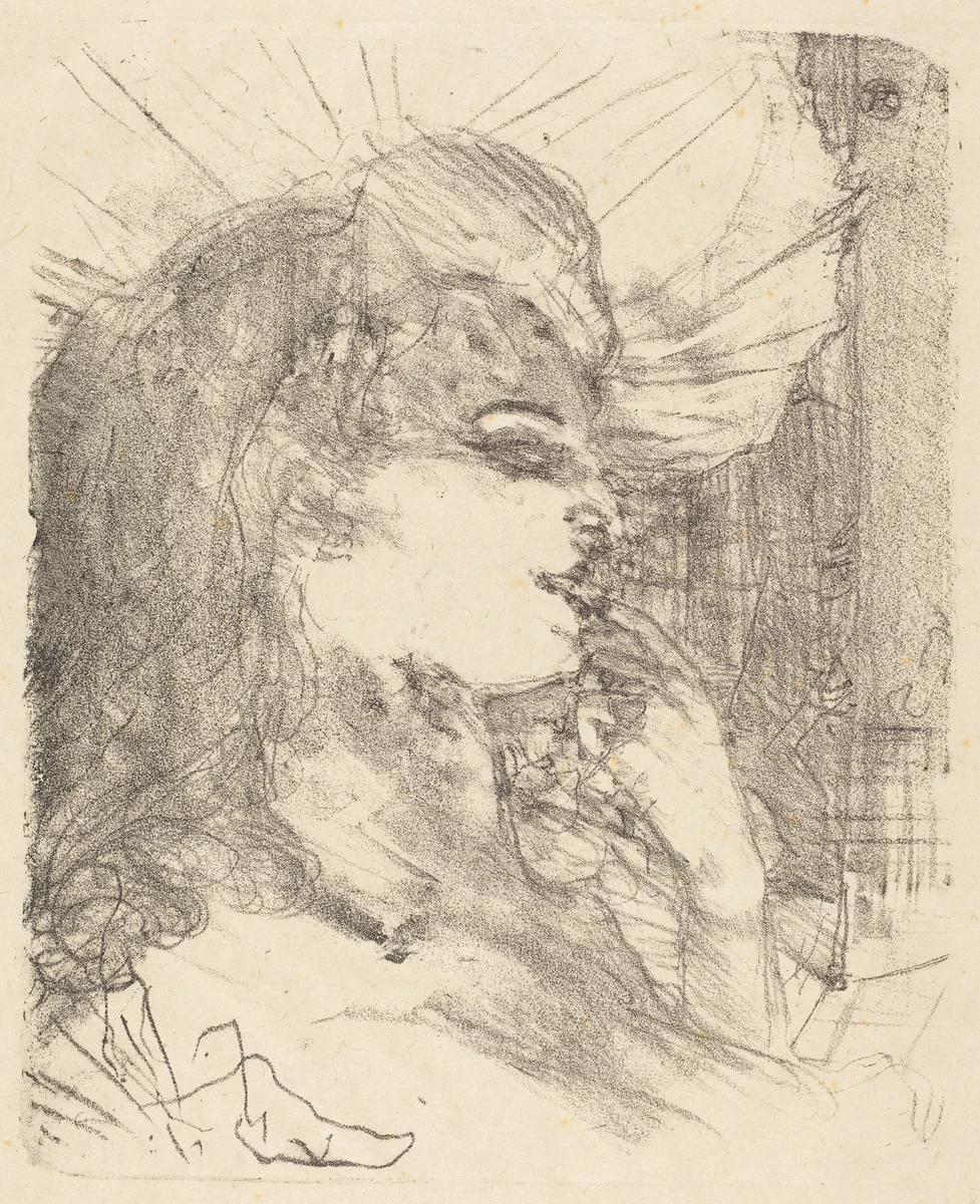 Anna Held by Henri de Toulouse-Lautrec, print, 1896