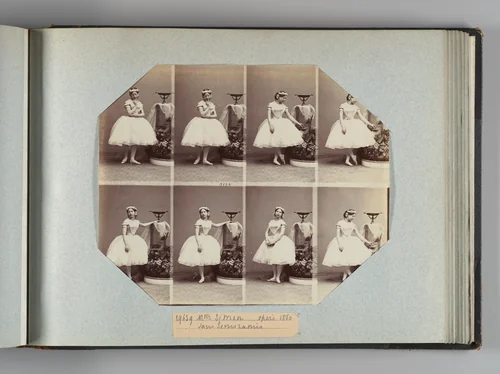 Mlle Simon by André Adolphe-Eugène Disdéri, photograph, 1860