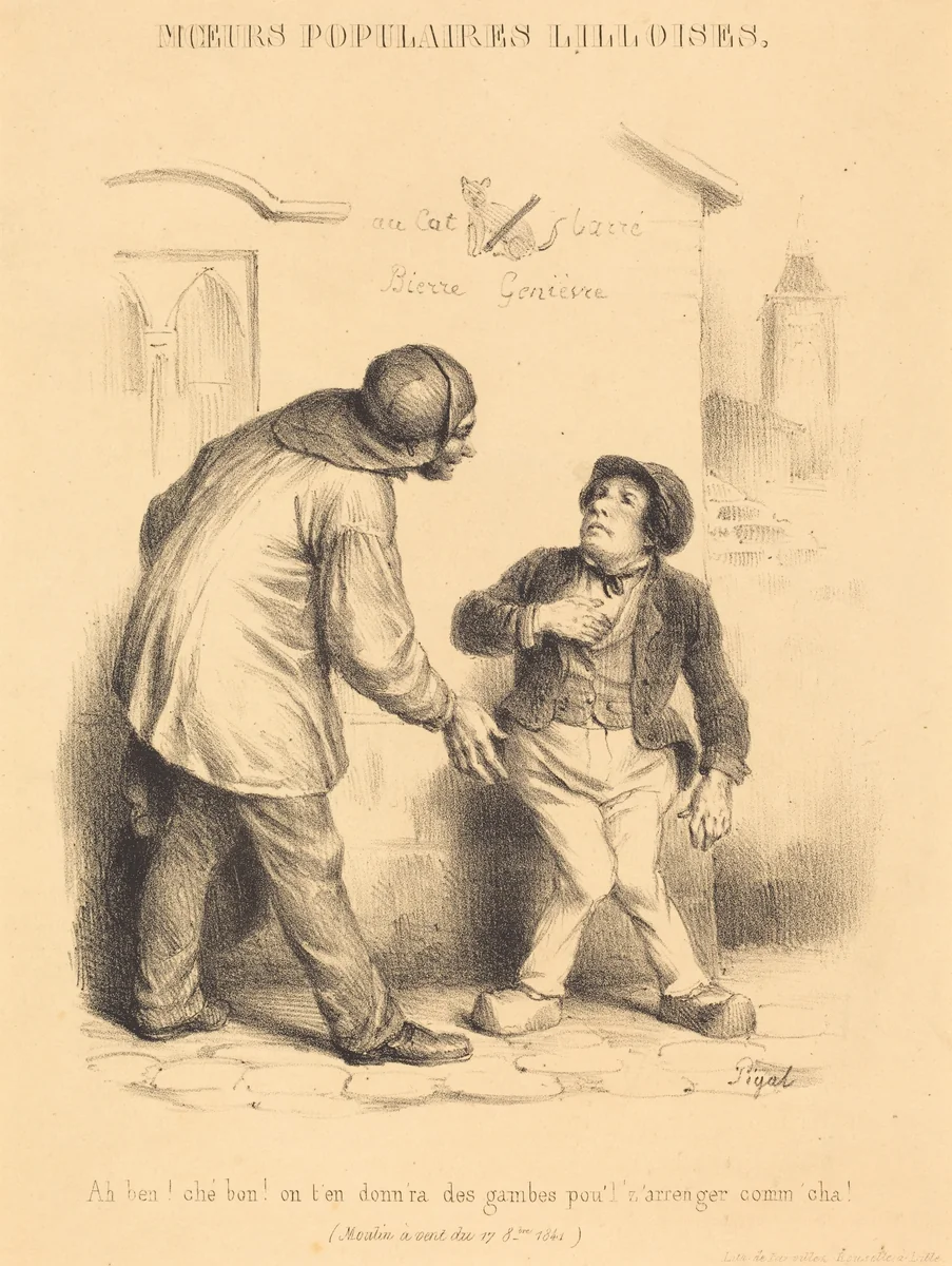 Ah Ben!... by Edmé Jean Pigal, print, 1798-1872