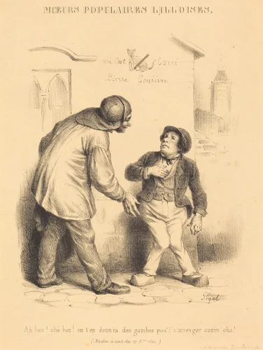 Ah Ben!... by Edmé Jean Pigal, print, 1798-1872