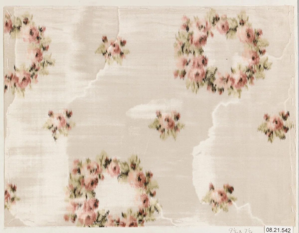 Textile sample by Unknown Designer, textile, 1900