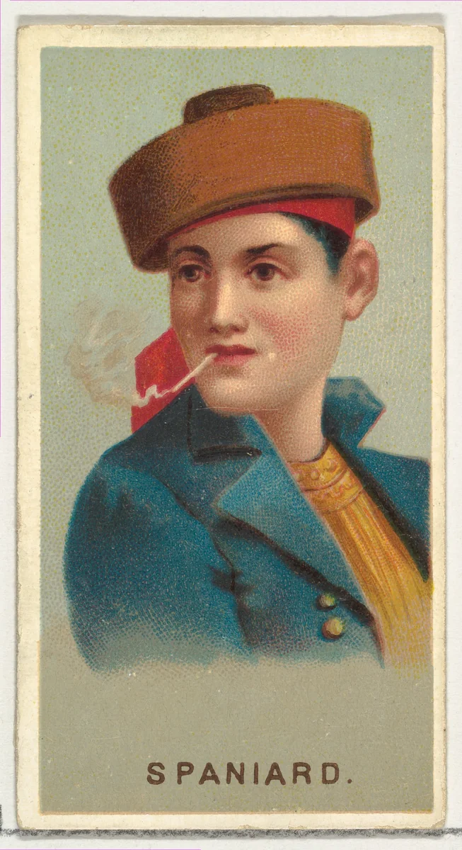 Spaniard, from World's Smokers series (N33) for Allen & Ginter Cigarettes by Allen & Ginter, print, 1888