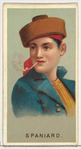 Spaniard, from World's Smokers series (N33) for Allen & Ginter Cigarettes by Allen & Ginter, print, 1888