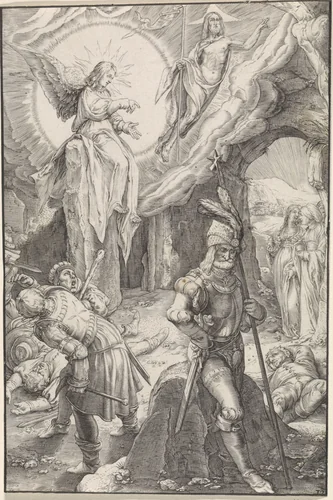 Opstanding van Christus by Ludovicus Siceram, print, 1623