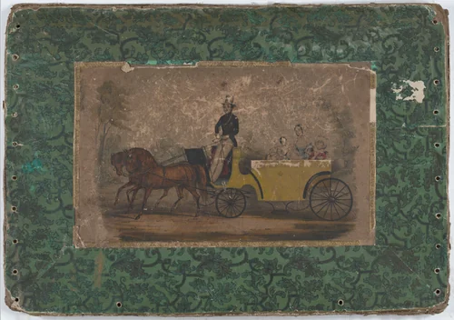 Portfolio Cover for a Collection of Caricatures and Satires by anonymous, other, 1840-1850