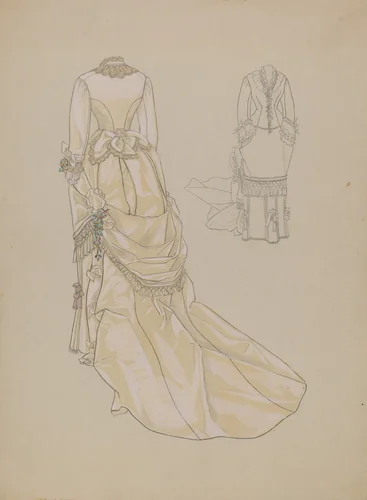 Wedding Dress by Melita Hofmann, index of american design, 1936
