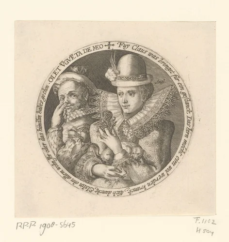 Reuk by Crispijn van de Passe, print, 1589-1611
