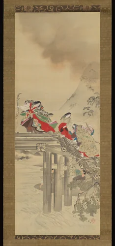 Lady Iga by Kikuchi Yōsai, painting, 1860-1869
