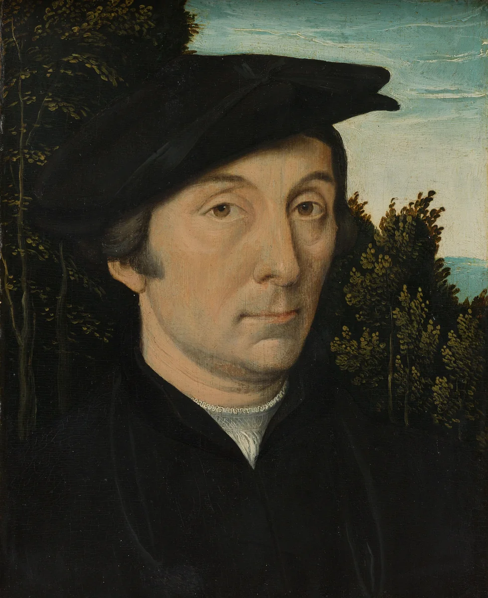 Portrait of a man by anonymous, painting, 1540-1550