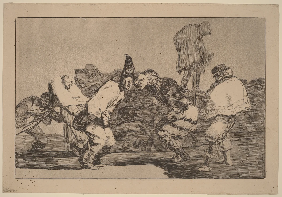 Disparate de Carnabal (Carnival Folly) by Francisco Goya, print, 1816