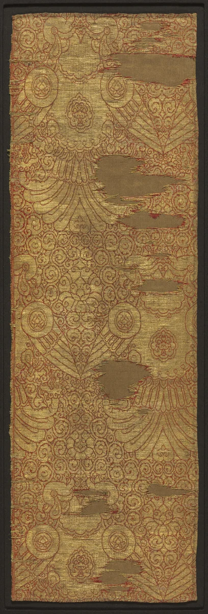 Cloth of Gold: Displayed Falcons by Unknown, textile, 1240-1260