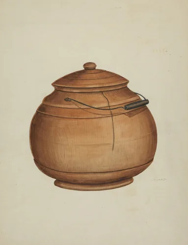 Sugar Container by Al Curry, index of american design, 1937