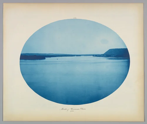 Mouth of Wisconsin River by Henry P. Bosse, photograph, 1885