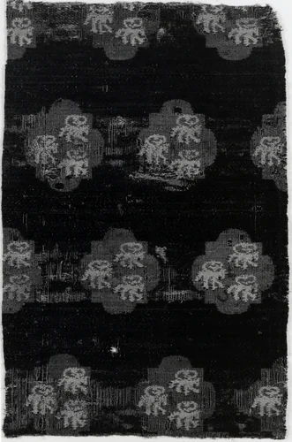 Fragment with the Gyr Family Coat of Arms by Germany, Cologne, textile, 1301-1400