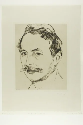 Dr. Max Linde by Edvard Munch, print, 1902