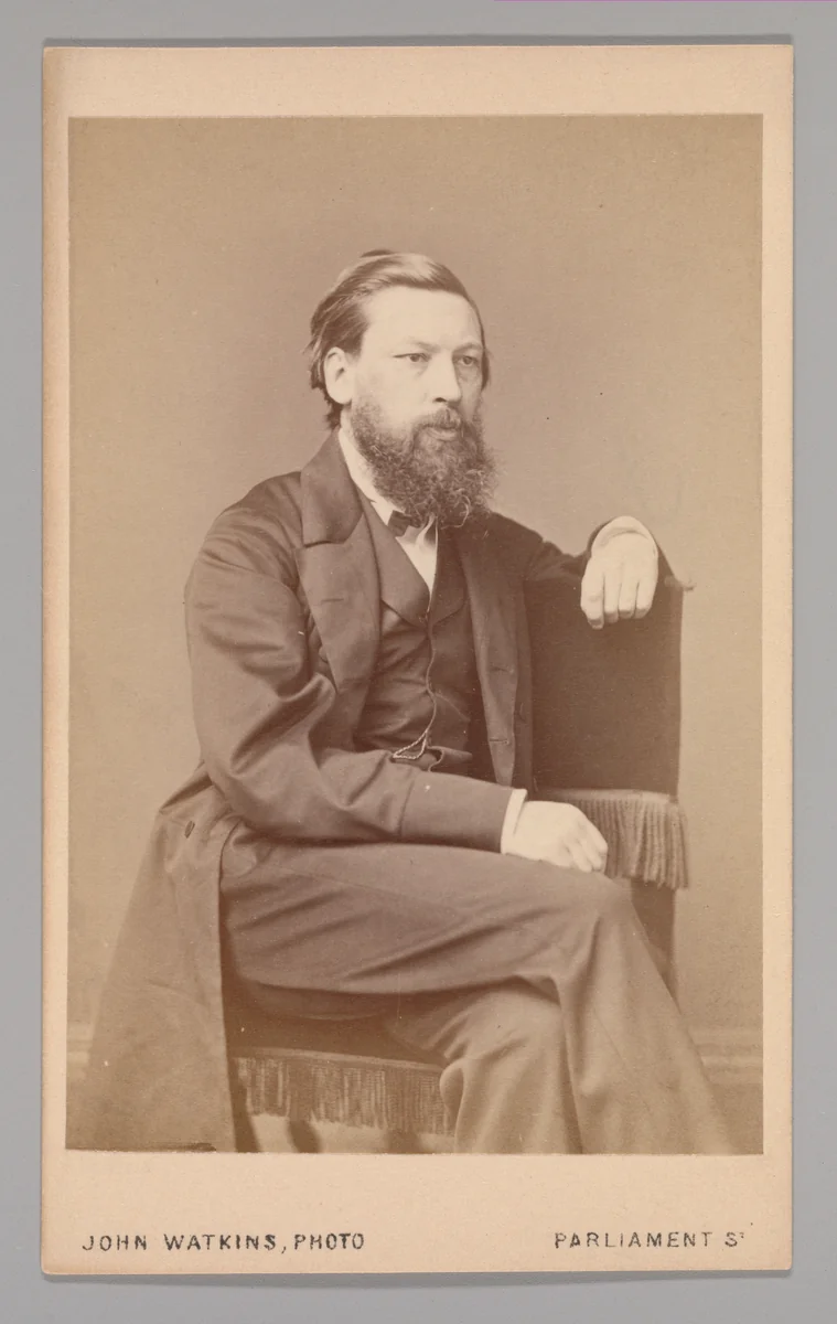 [Unknown Subject] by John and Charles Watkins, photograph, 1860-1869