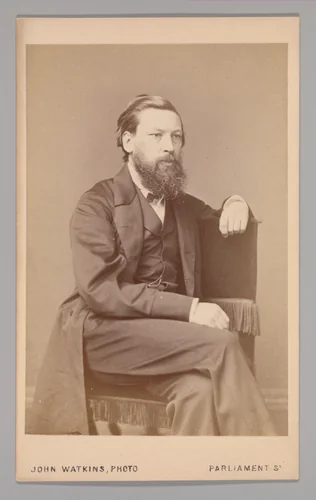[Unknown Subject] by John and Charles Watkins, photograph, 1860-1869