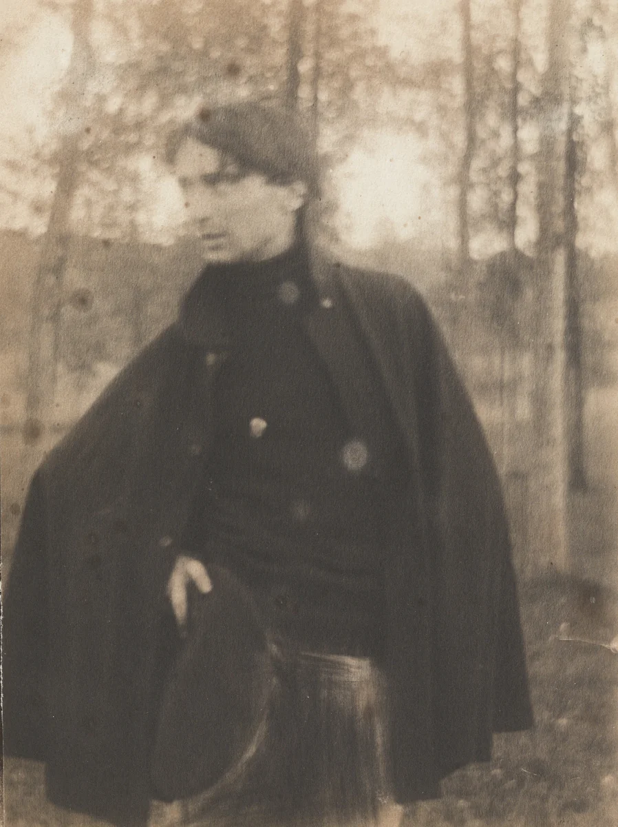 Portrait of Edward Steichen by Gertrude Käsebier, photograph, 1901