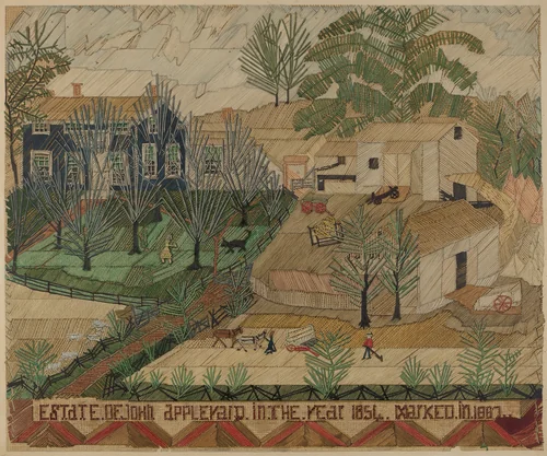 Yarn Picture by Edward Unger, index of american design, 1941