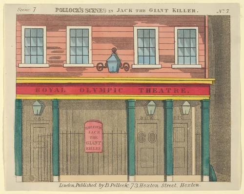 Scene 7, from Jack and the Giant Killer, Scenes for a Toy Theater by Benjamin Pollock, print, 1870-1890