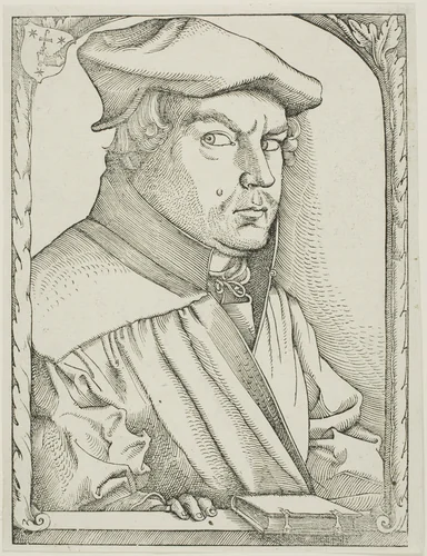 Caspar Hedio by Hans Baldung Grien, print, 1543
