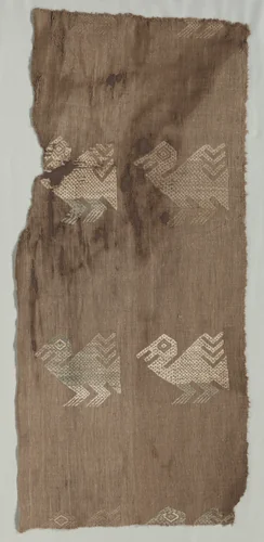 Fragment by Unknown, textile, 1100-1400