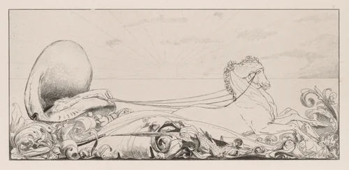 A Glove: Triumph by Max Klinger, print, 1880