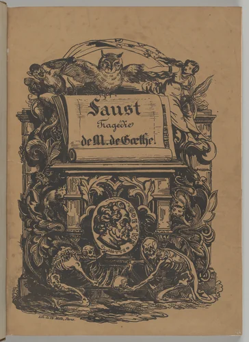 Goethe's Faust by Johann Wolfgang von Goethe, book, 1828