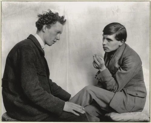 Bohemians by August Sander, photograph, 1925