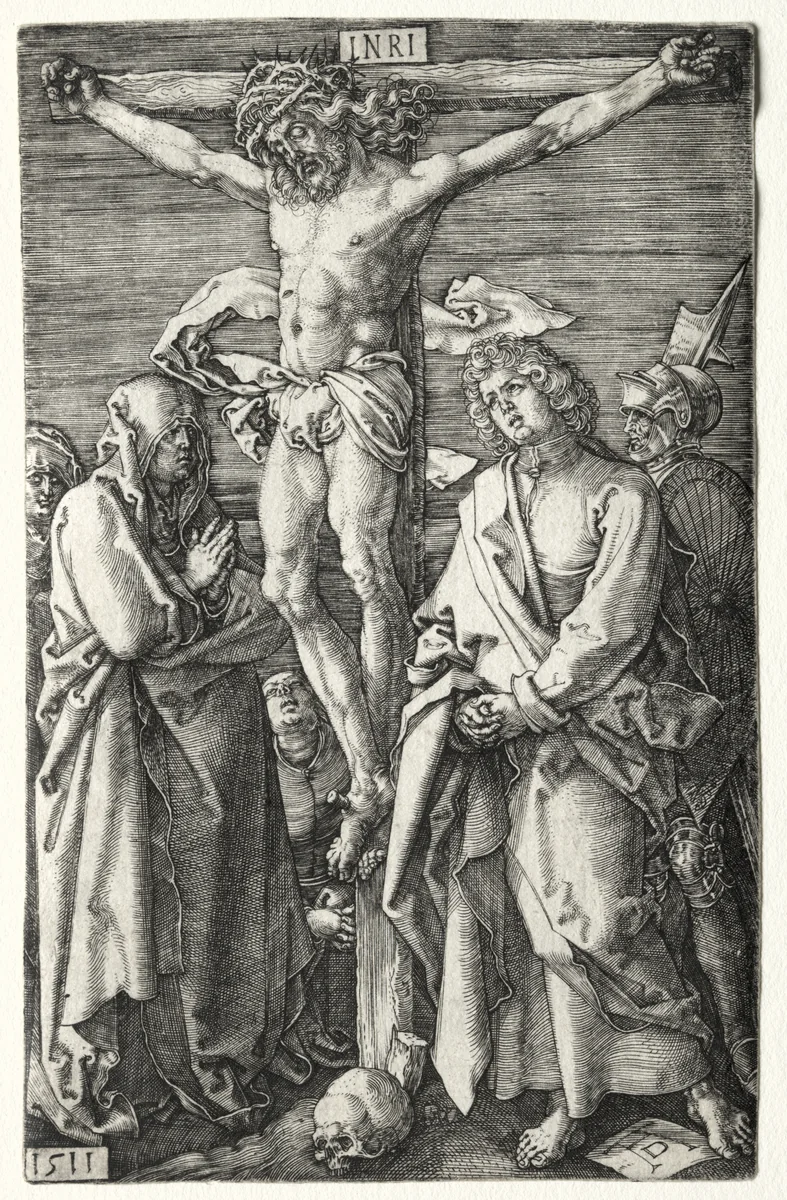 The Crucifixion by Albrecht Dürer, print, 1511
