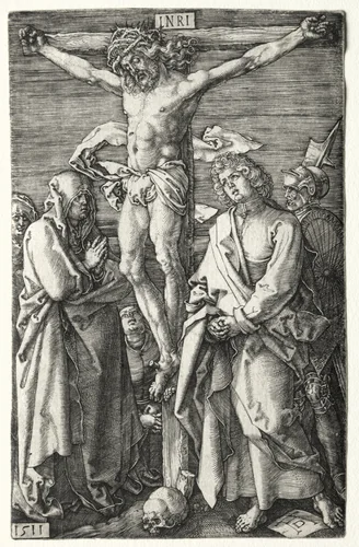 The Crucifixion by Albrecht Dürer, print, 1511