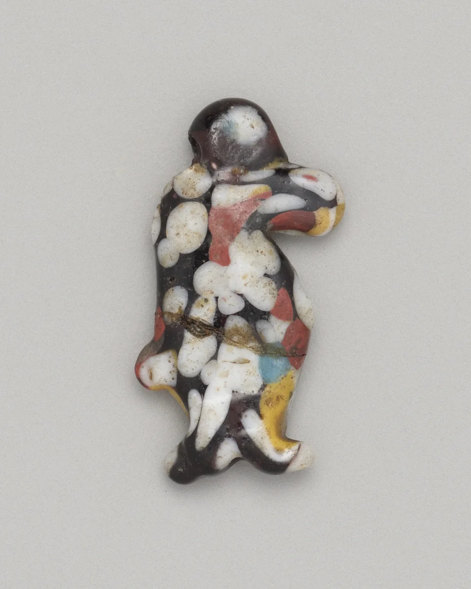 Taweret Amulet by Egyptian, metalwork, -1336