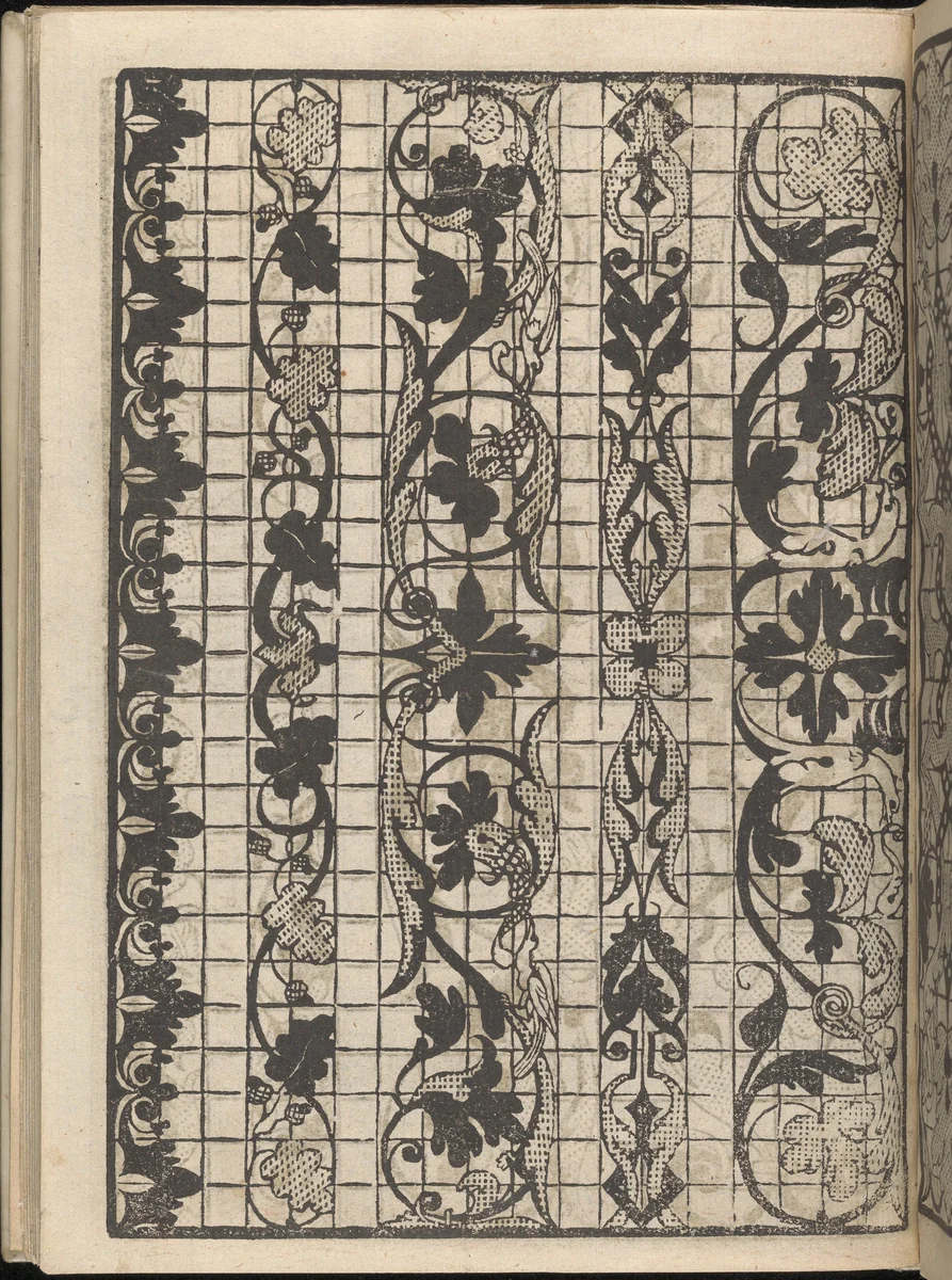Splendore delle virtuose giovani, page 15 (verso) by Iseppo Foresto, book, 1564