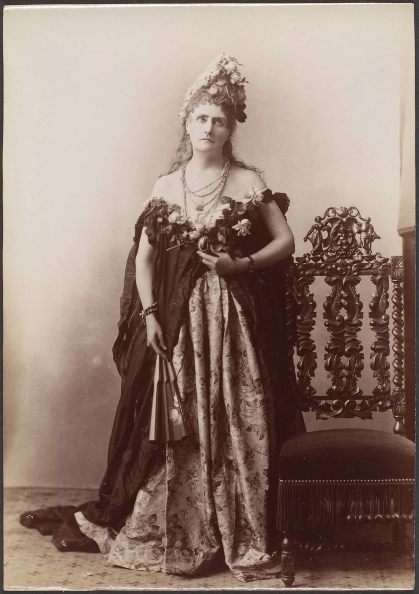 [Countess de Castiglione, from Série des Roses] by Pierre-Louis Pierson, photograph, 1895