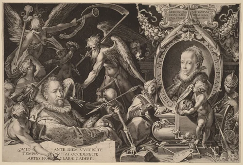 Bartholomaeus Spranger and his Late Wife Christina Muller by Aegidius Sadeler II
Bartholomaeus Spranger, print, 1595-1605