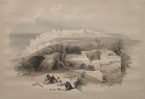 Jaffa by David Roberts, print, 1839