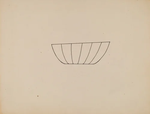 "Turk's Head" Mold by Isadore Goldberg, index of american design, 1940