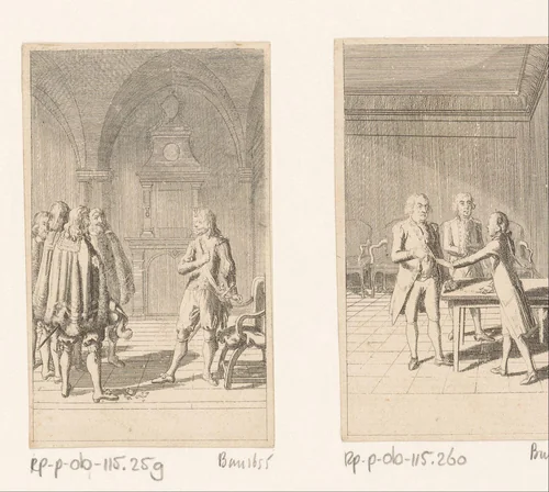 Oliver Cromwell by Daniel Nikolaus Chodowiecki, print, 1793