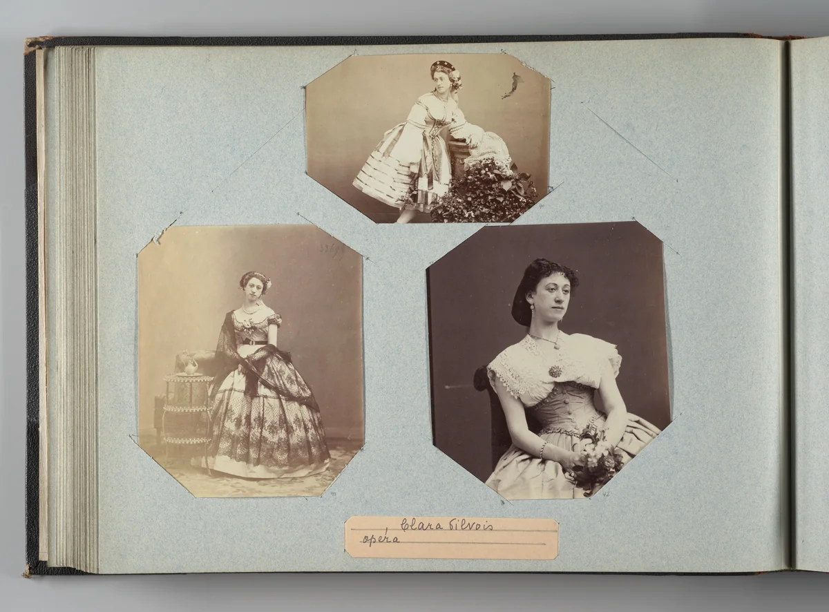 Clara Pilvois by André Adolphe-Eugène Disdéri, photograph, 1850-1869