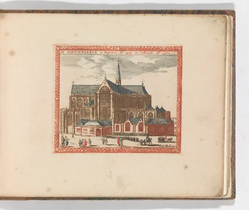 'D' Nieuwe Kerck', in: Tooneel Der Voornaamste Nederlands Huizen, En Lust Hoven, Naar T Leven Afgebeeld by Carel Allard, book, 1660-1693