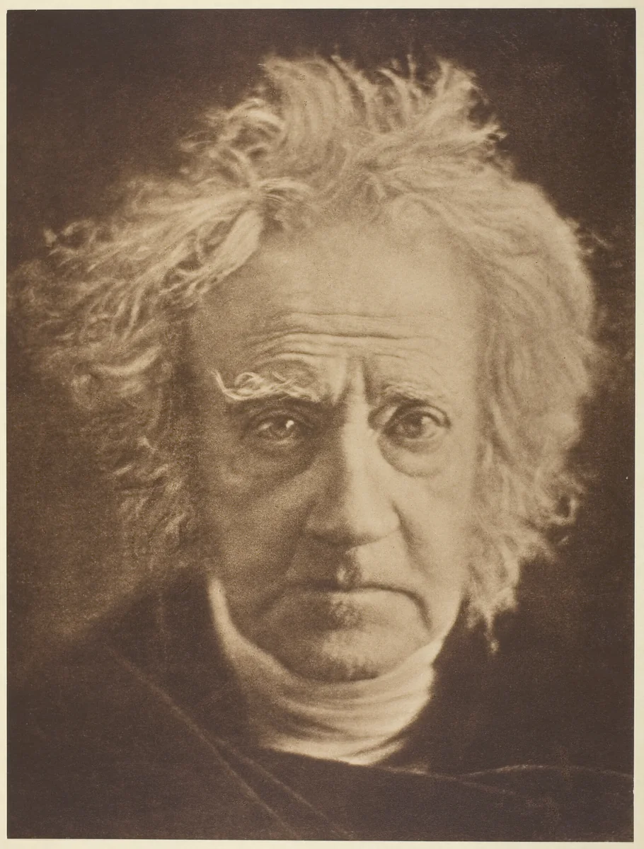 Sir John Herschel by Julia Margaret Cameron, print, 1867