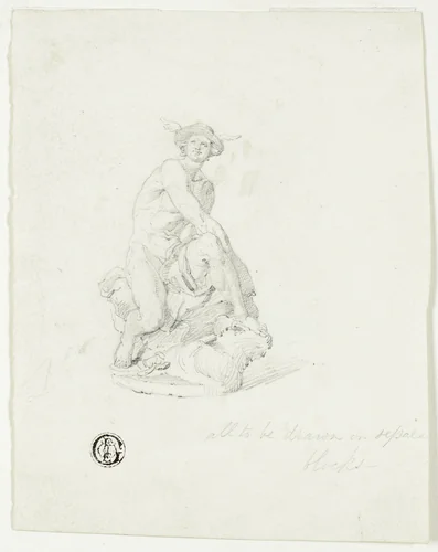 Mercury by Unknown Artist, drawing, 1800-1899