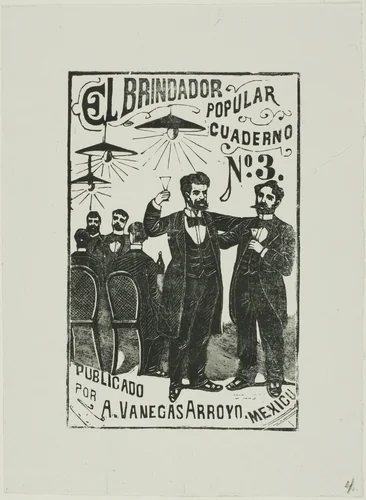 The Popular Toastmaster by José Guadalupe Posada, print, 1871-1913