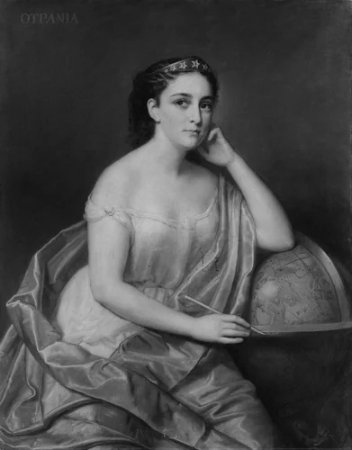 Urania by Joseph Fagnani, artwork, 1869