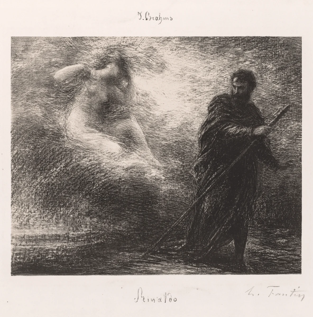 Rinaldo by Henri Fantin-Latour, print, 1881